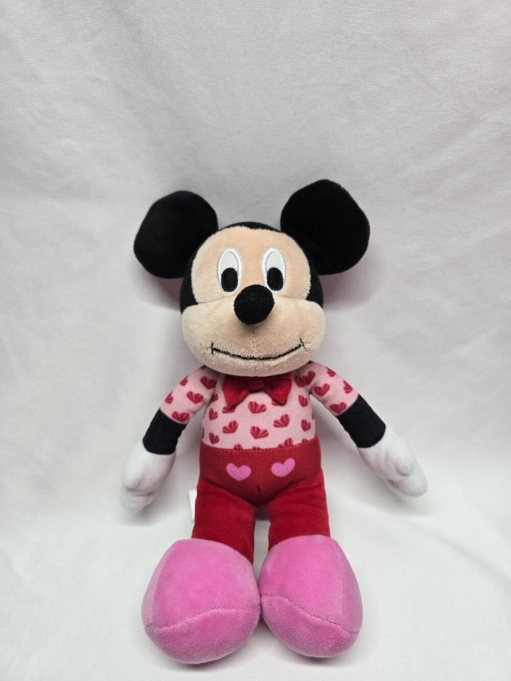 Disney Valentine's Day Mickey Mouse 10" Stuffed Animal Toy Plush